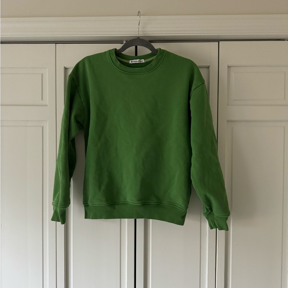 Reformation Classic Crew - Kelly Green